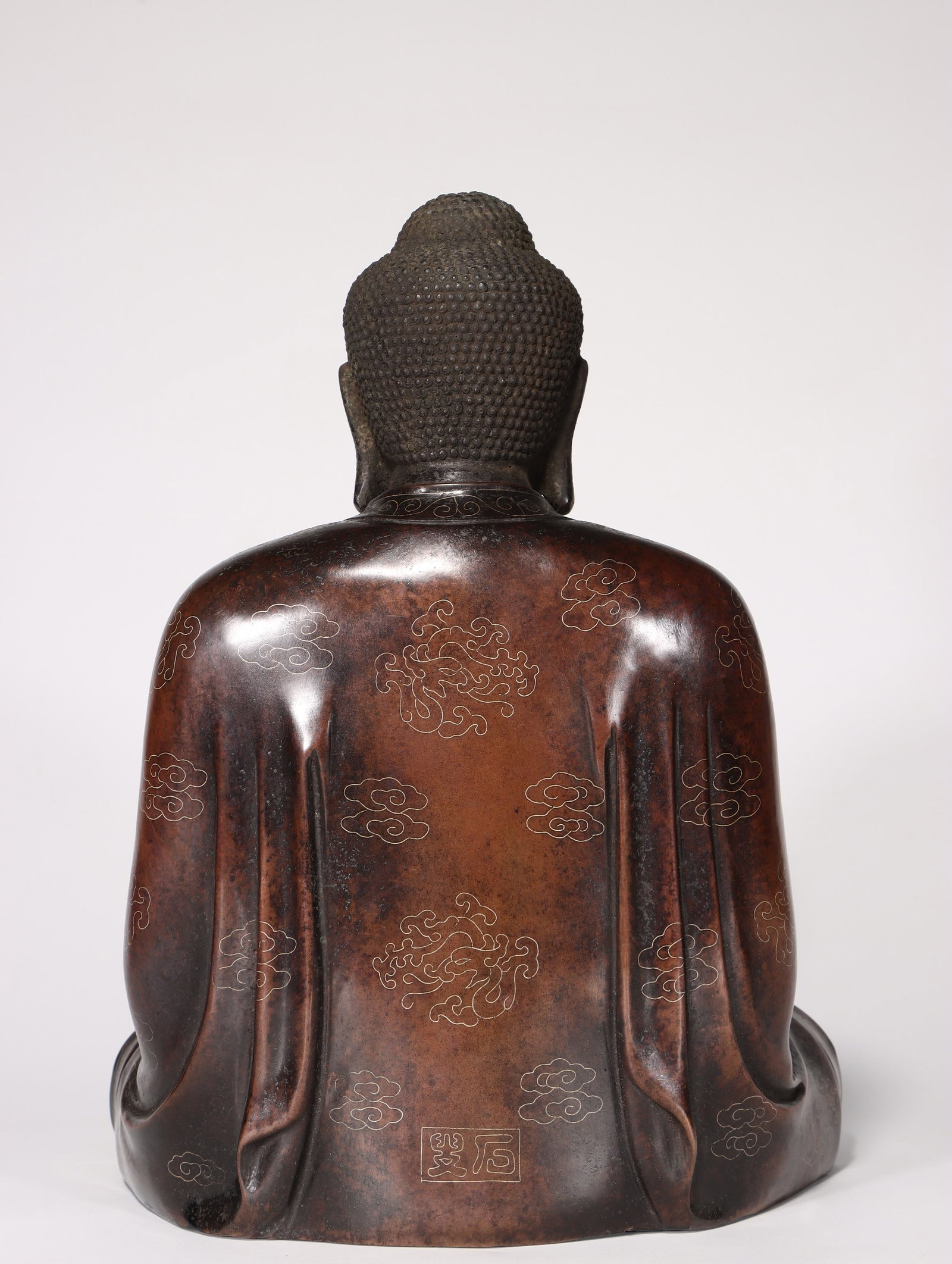 A Bronze Shakyamuni Statue - 8