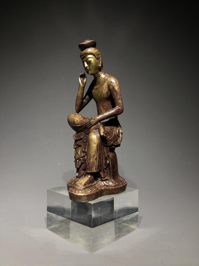 A Gilt Bronze Buddha - 3