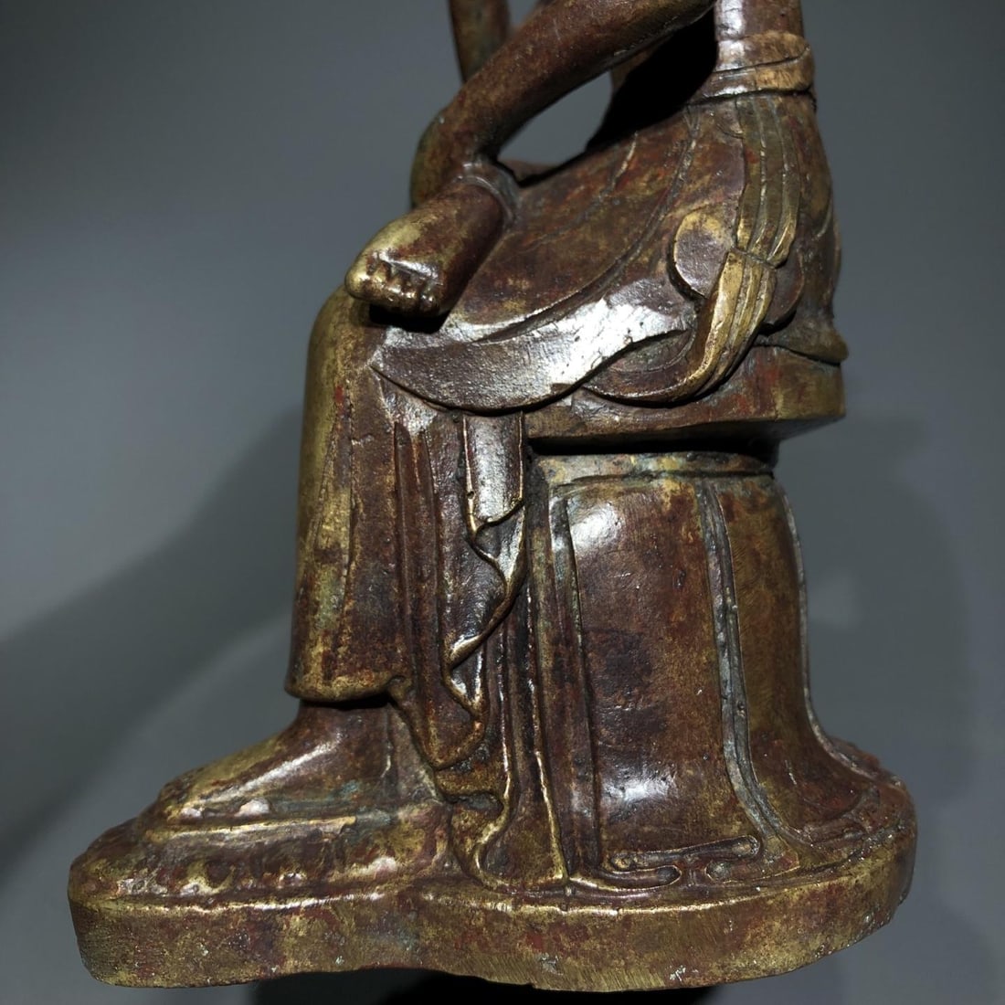 A Gilt Bronze Buddha - 5