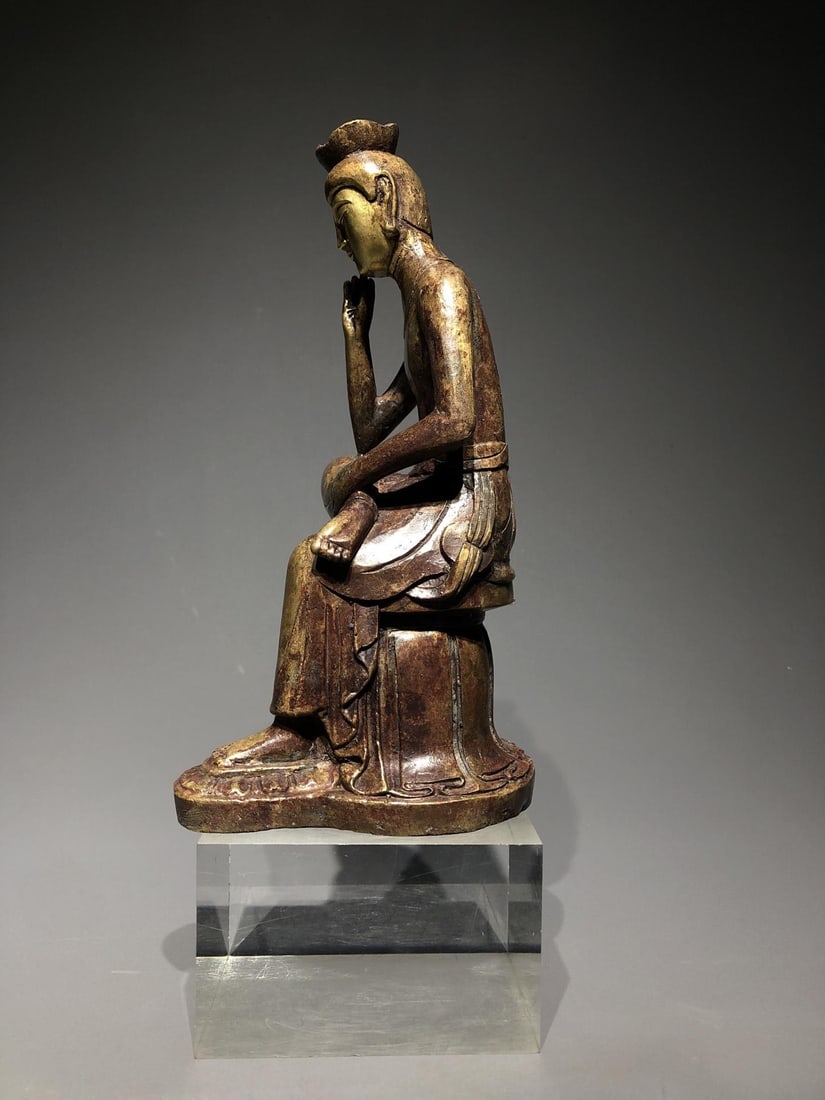 A Gilt Bronze Buddha - 6