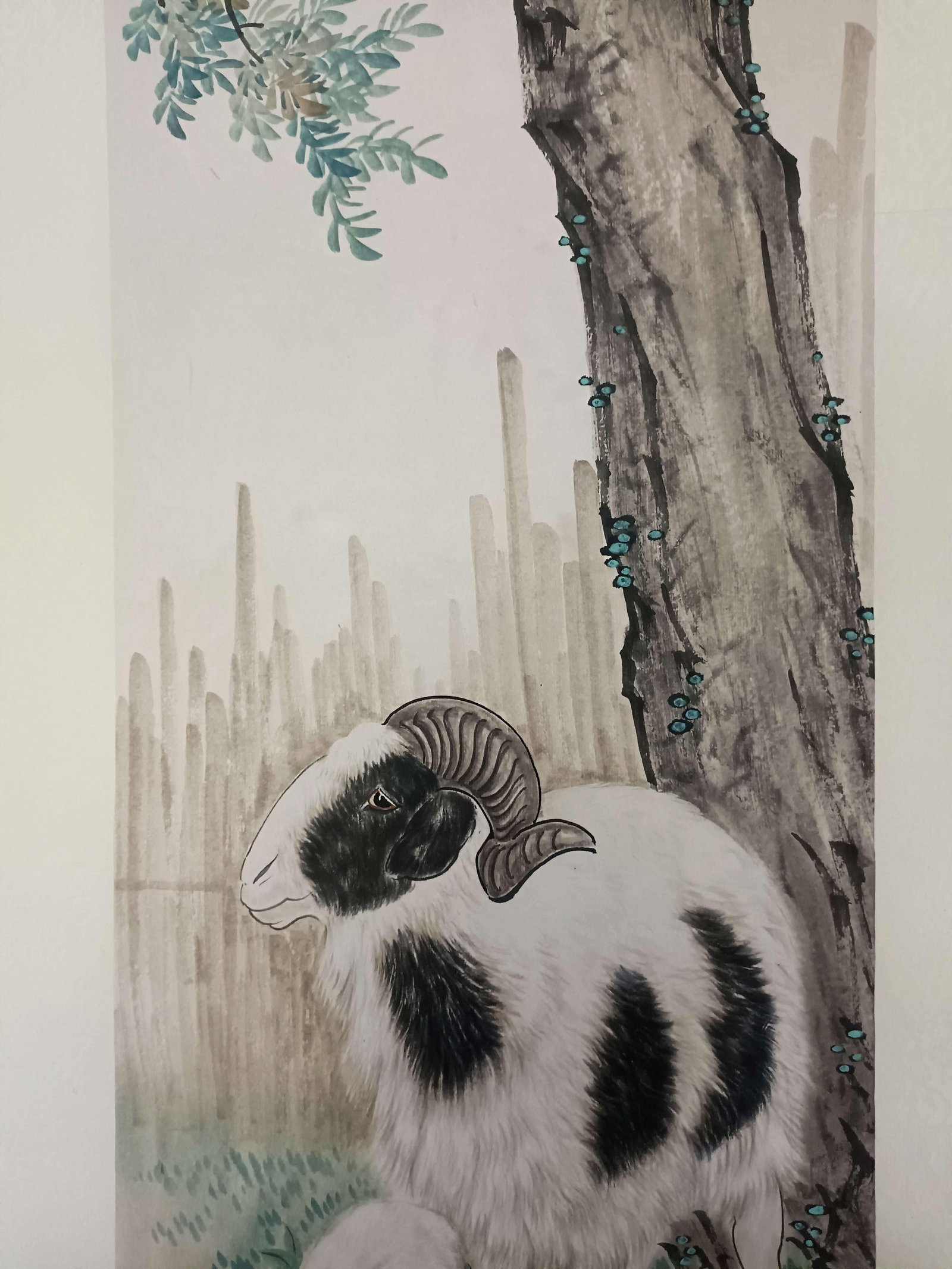 A Hanging Scroll Attributed to Liu Kuiling - 5