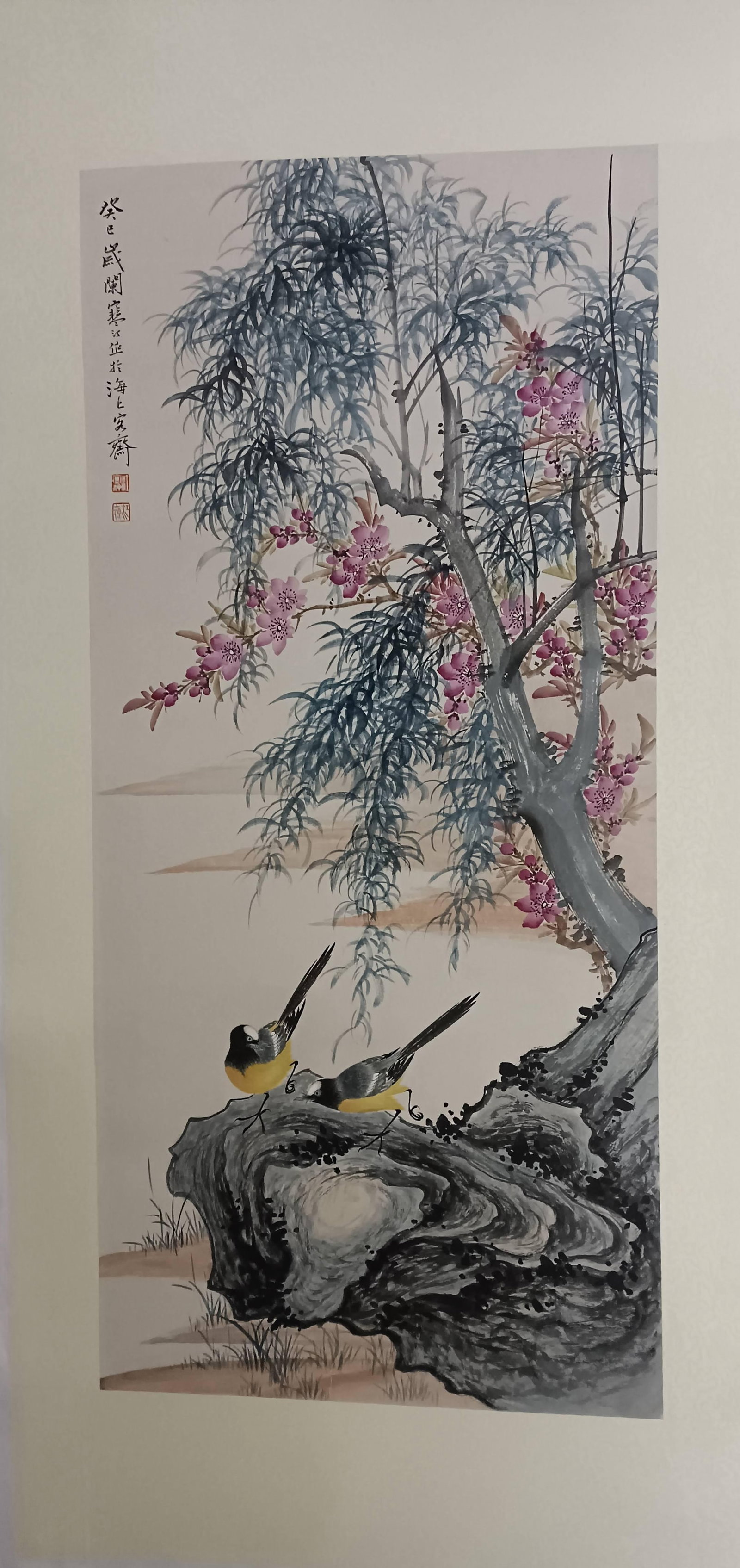 A Painting Attributed to Jiang Hanting: A Painting Attributed to Jiang Hanting. Dimensions: 38.19" x 17.72".
