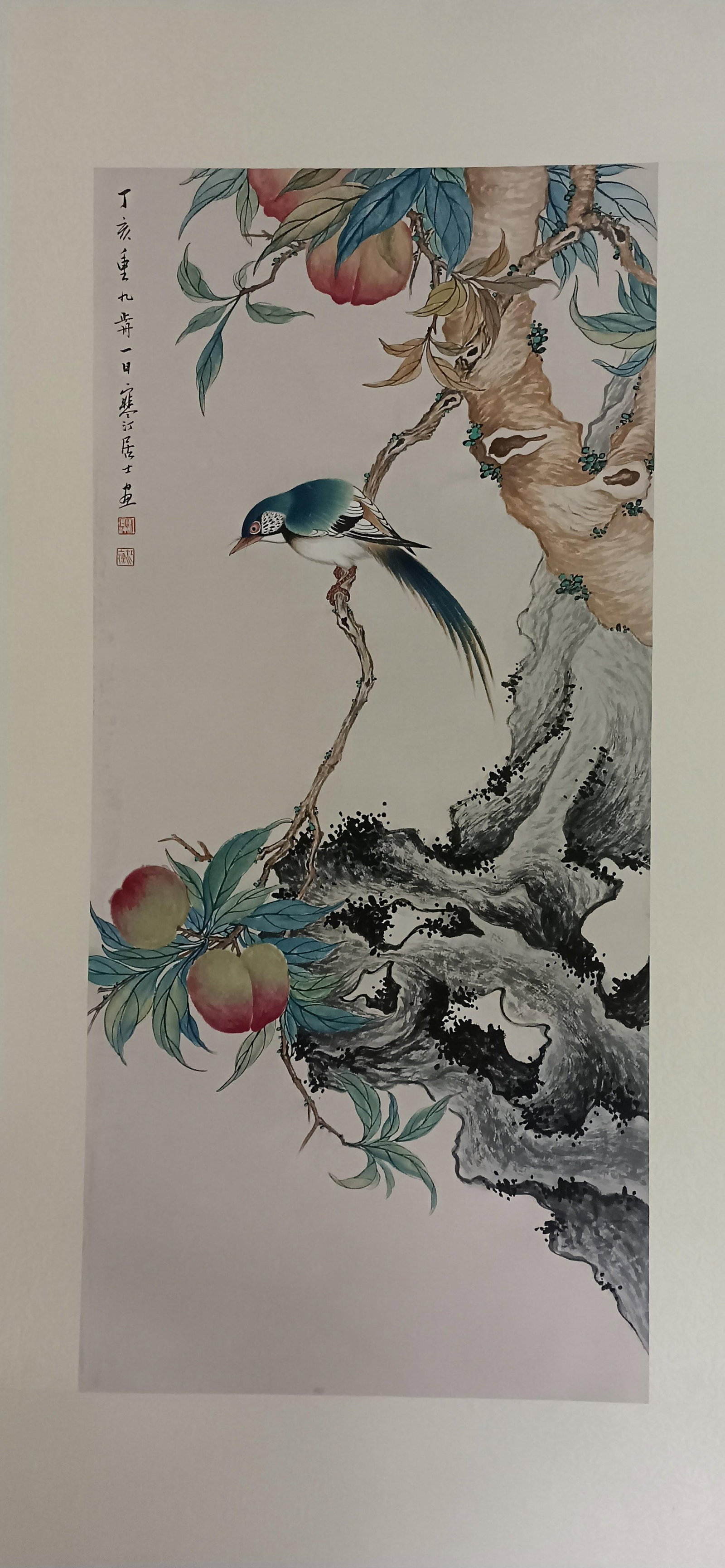 A Painting Attributed to Jiang Hanting: A Painting Attributed to Jiang Hanting. Dimensions: 38.19" x 17.72".