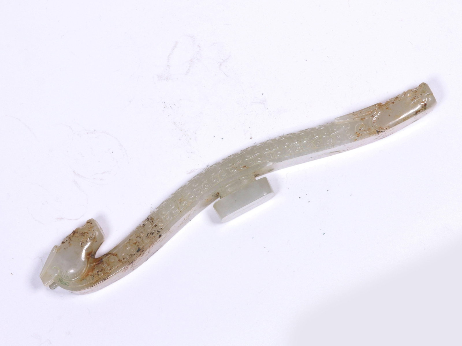 A Jade Belt Hook - 4