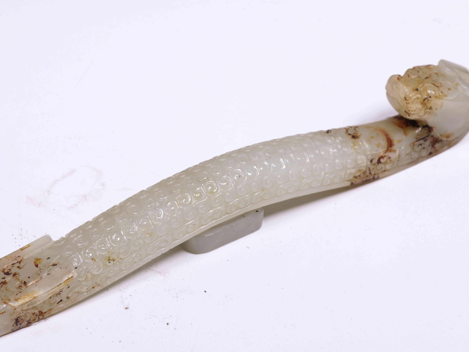 A Jade Belt Hook - 7