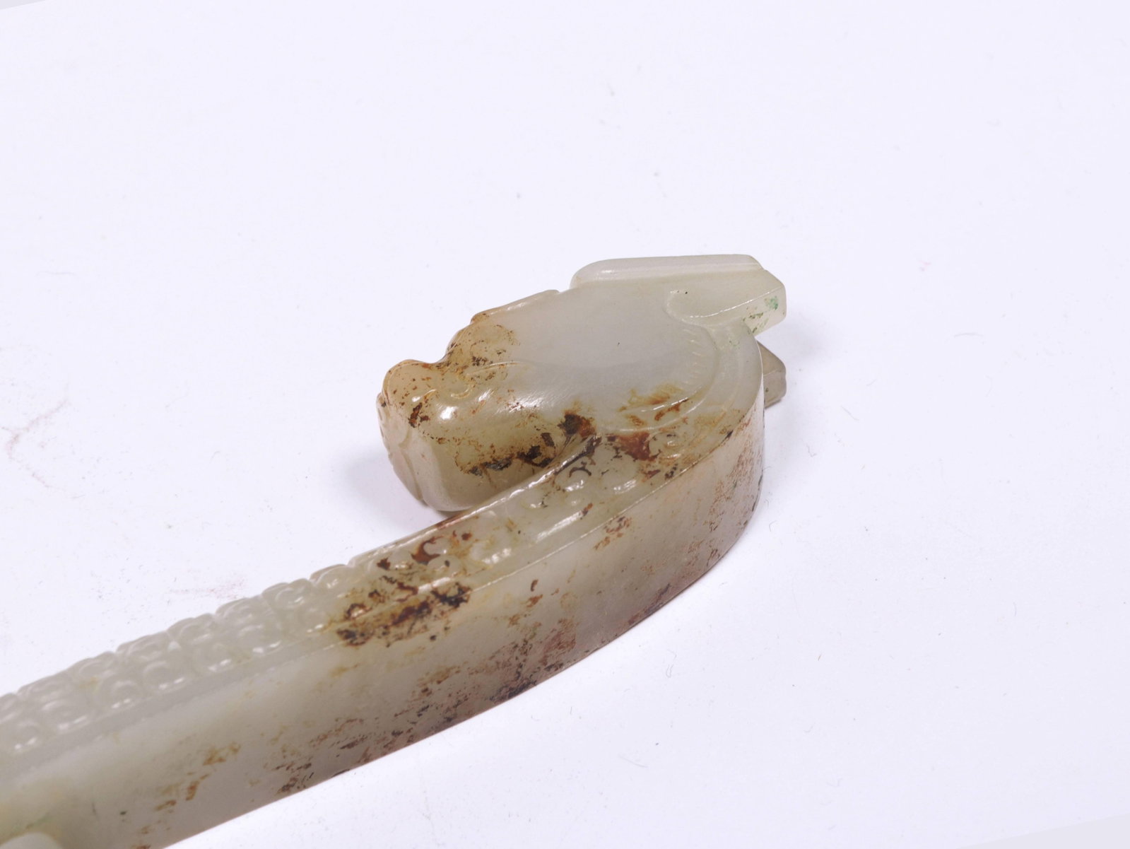 A Jade Belt Hook - 8