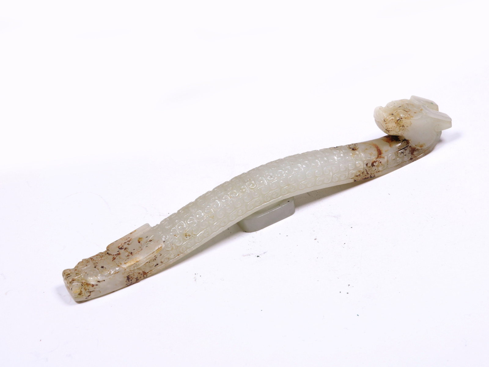 A Jade Belt Hook - 9