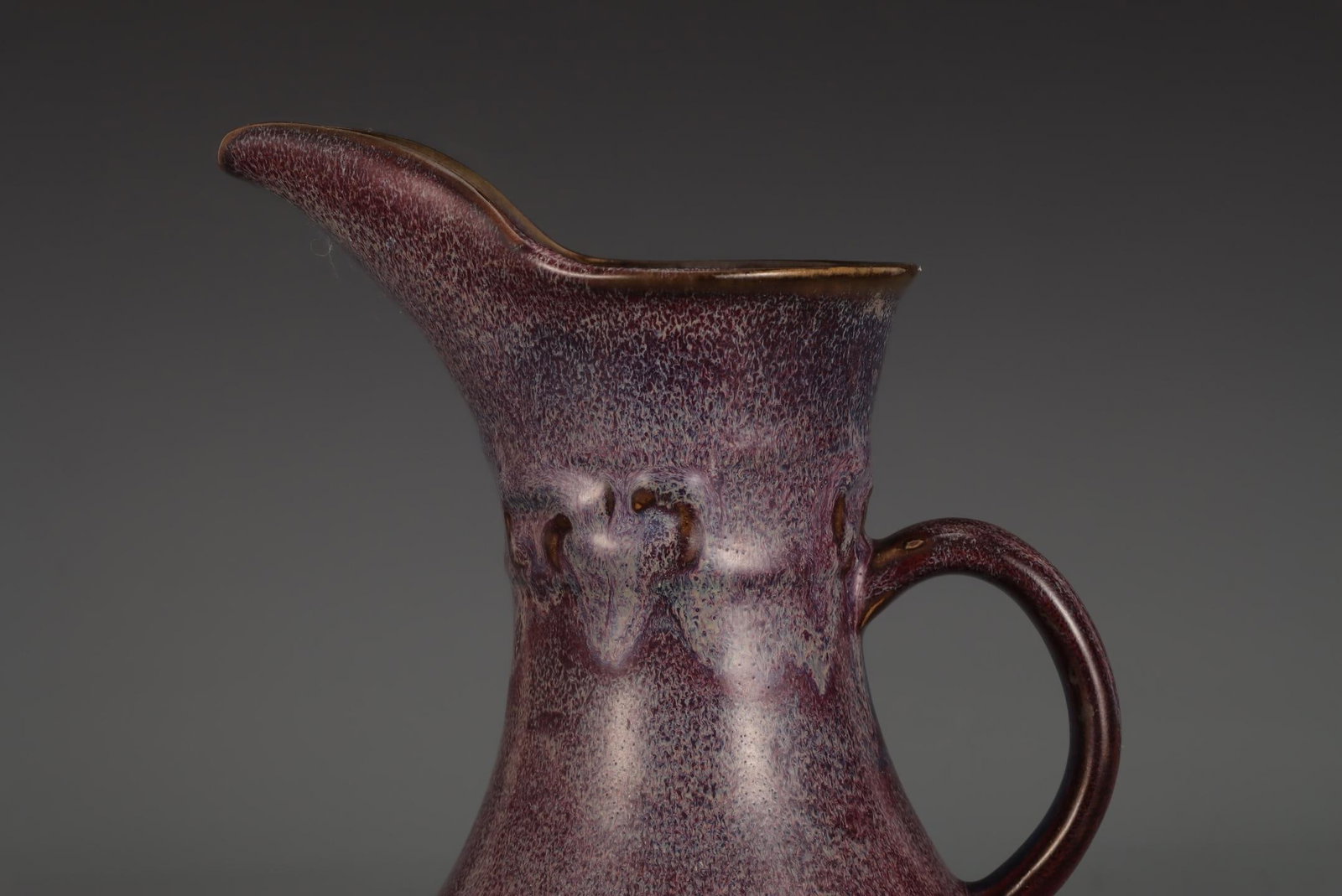 A Jun Ware Purple Glazed Ewer - 2