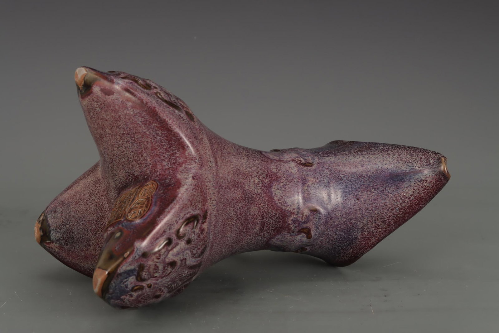 A Jun Ware Purple Glazed Ewer - 7