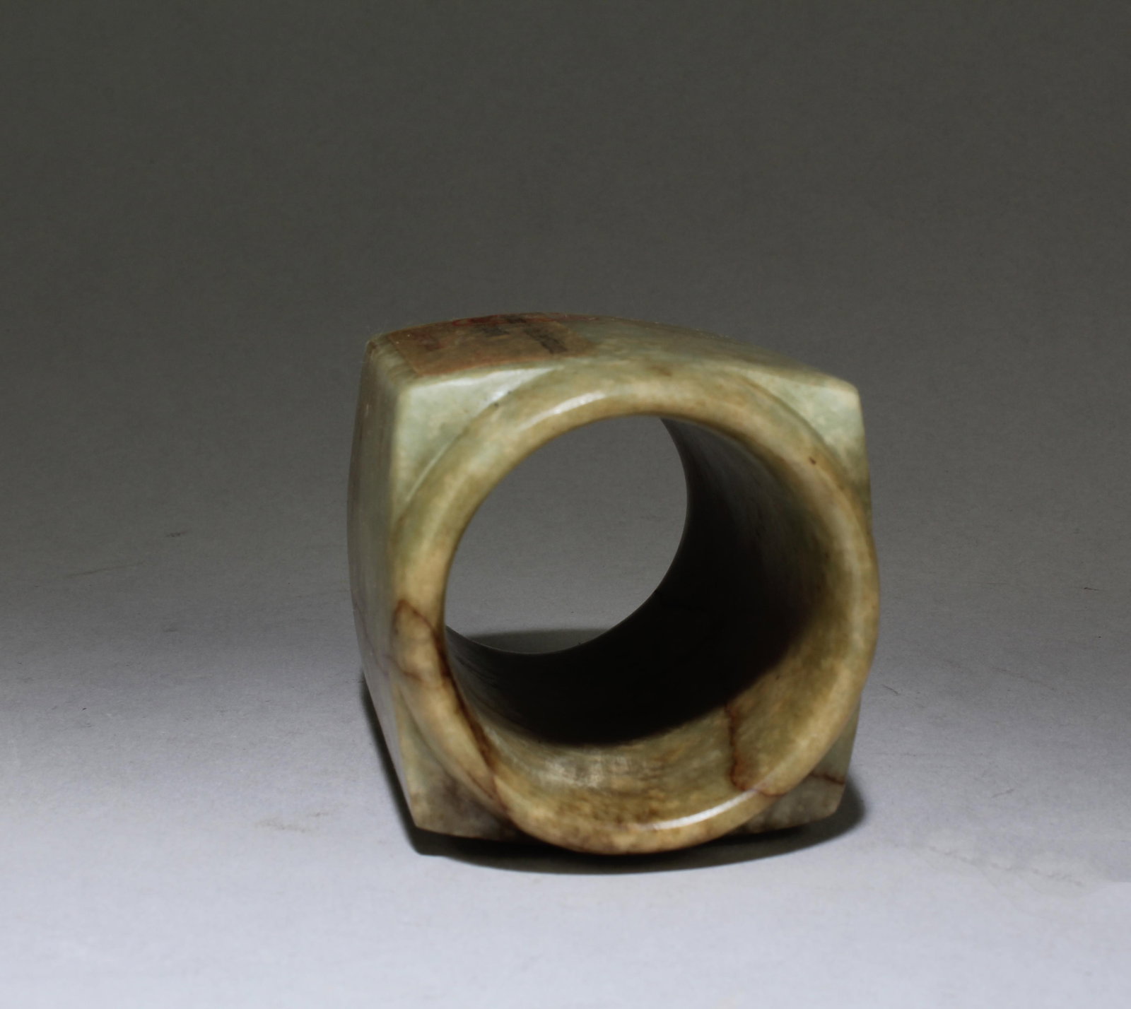 A Carved Jade Cong - 4