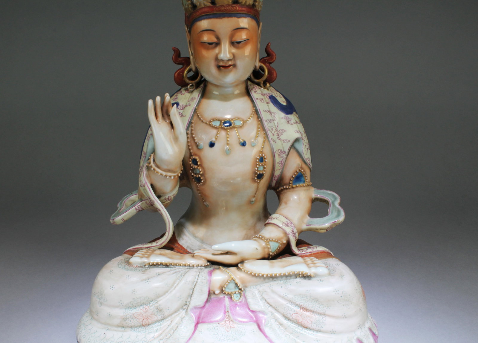 A Seated Buddha Statue - 2