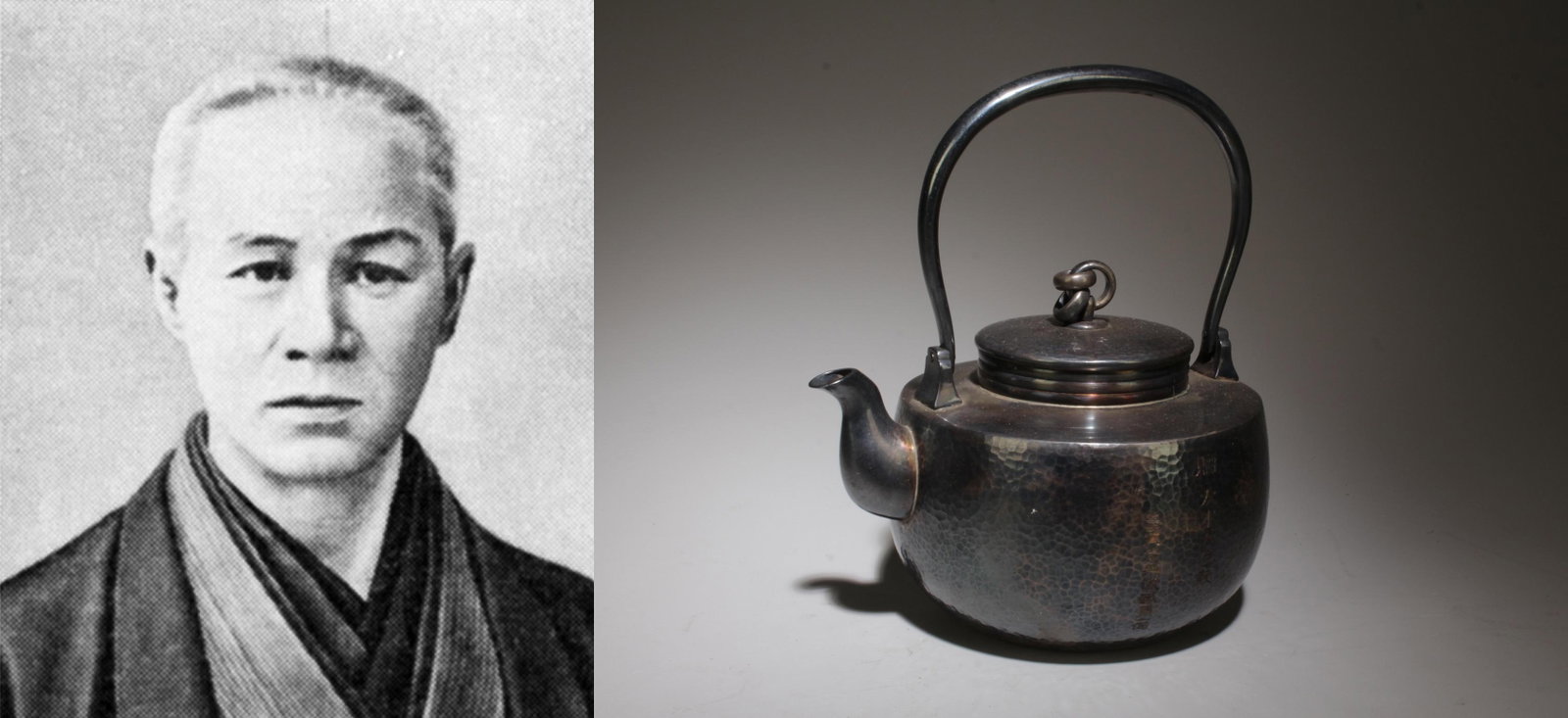 A Silver Teapot: A Silver Teapot. Dimension: 5.75" x 6.5".