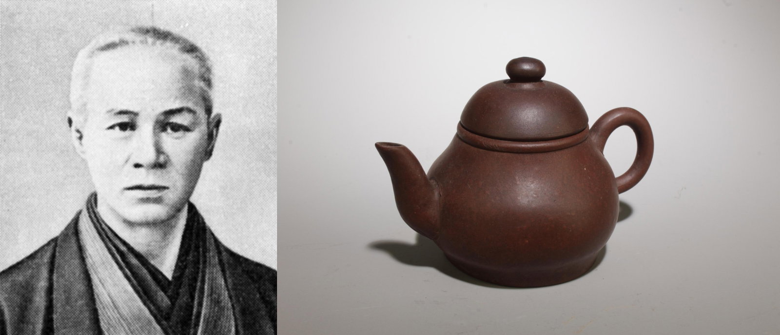 An Antique Zisha Teapot: An Antique Zisha Teapot. Dimension: 4.3" x 3".