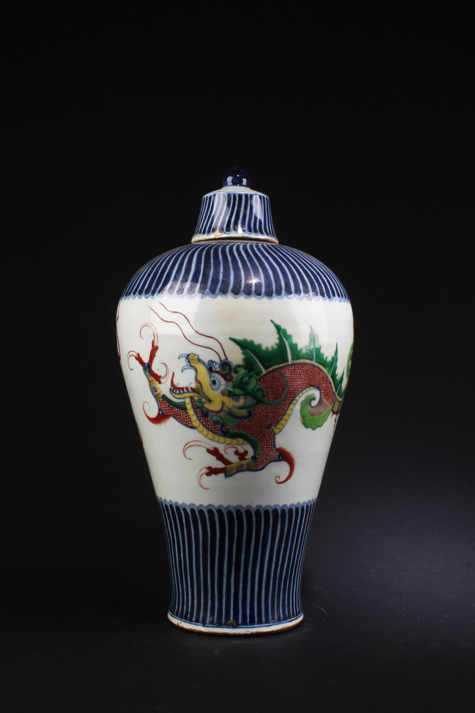 Chinese Porcelain Meiping Vase (1 of 7)