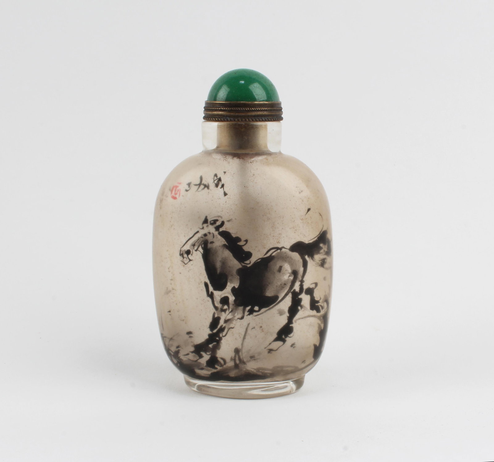 A Peking Glass Snuff Bottle (1 of 5)