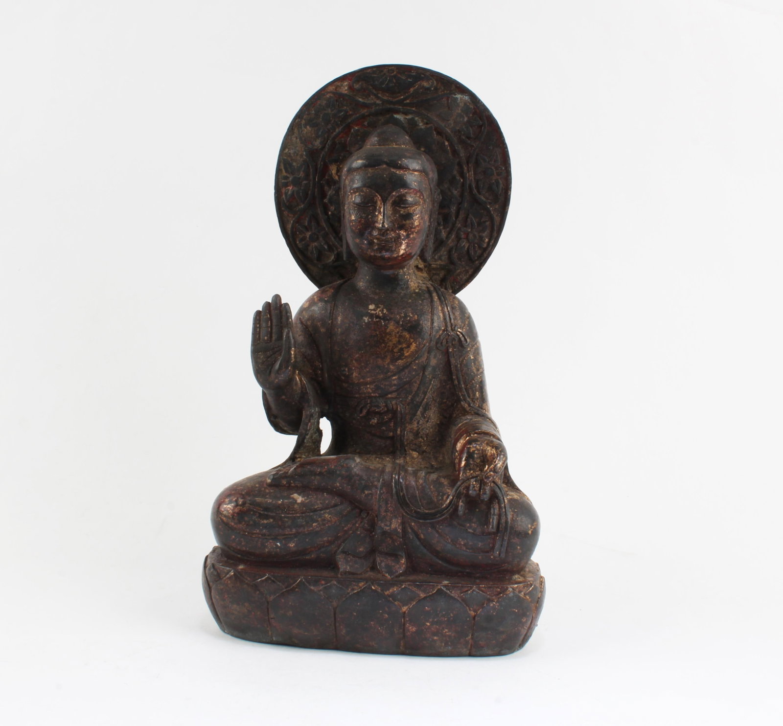 A Gilt Bronze Buddha Statue (1 of 8)