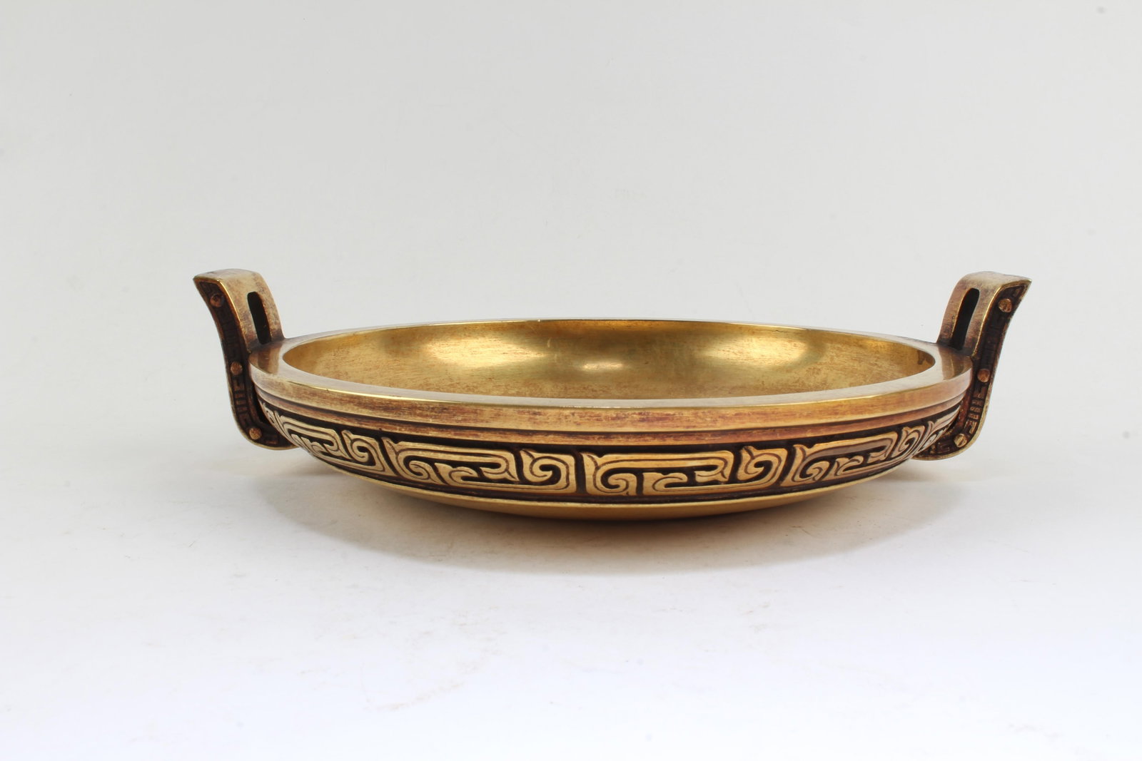 A Gilt Bronze Plate - 2