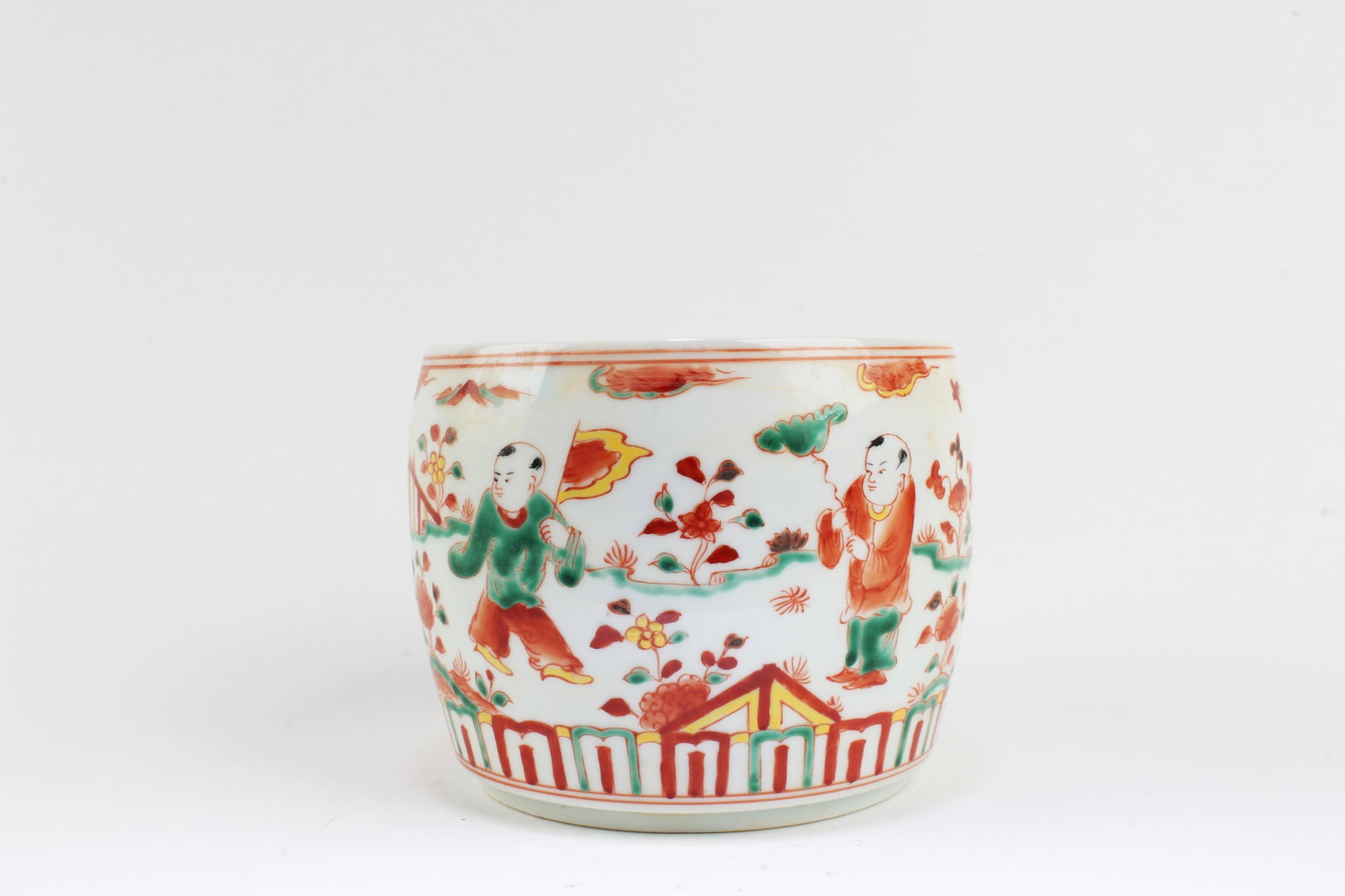 Chinese Porcelain Cricket Container (1 of 7)