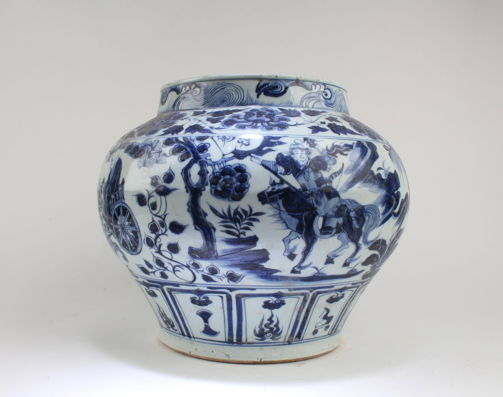 Chinese Blue & White Porcelain Jar (1 of 8)