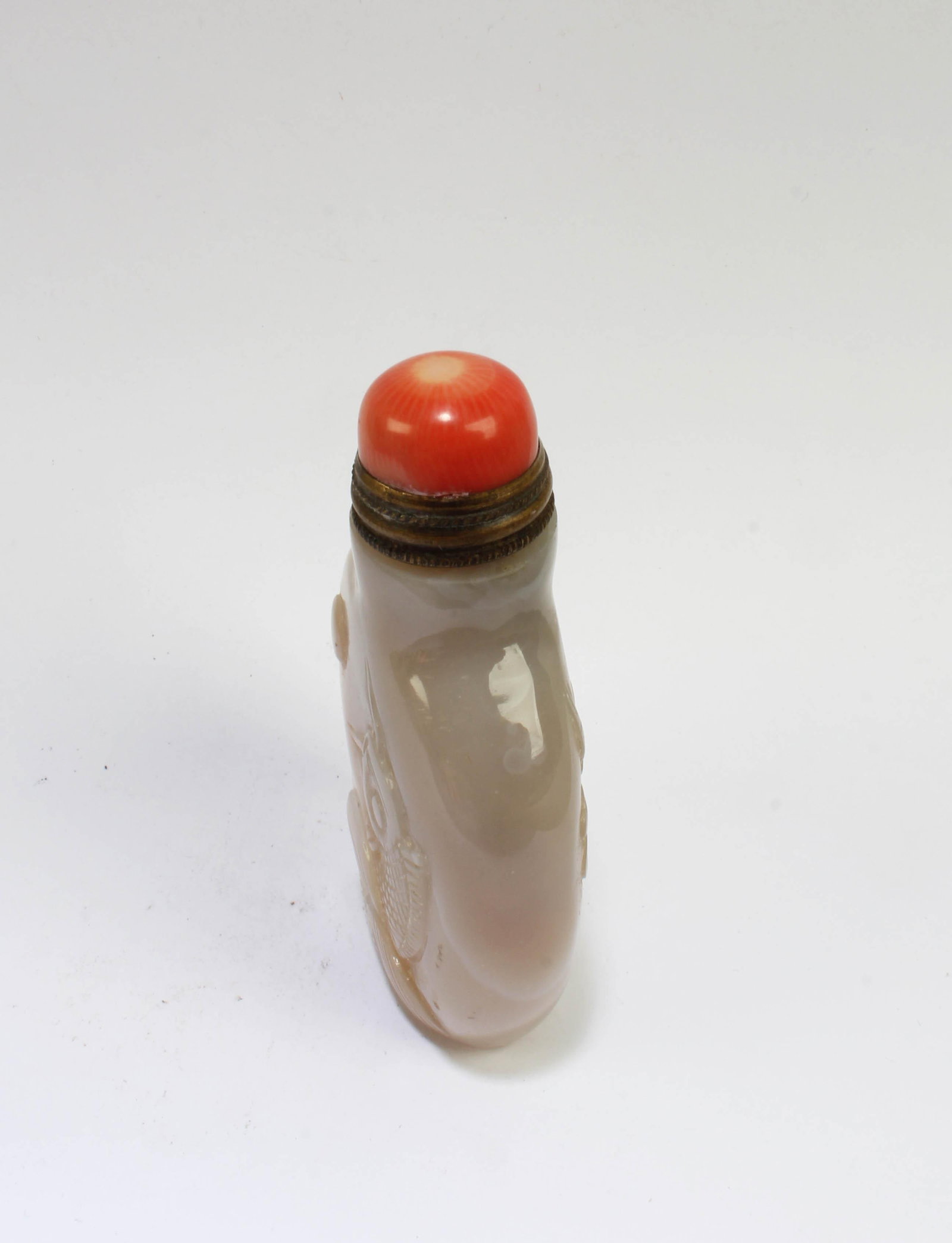Chinese Agate Snuff Bottle - 3