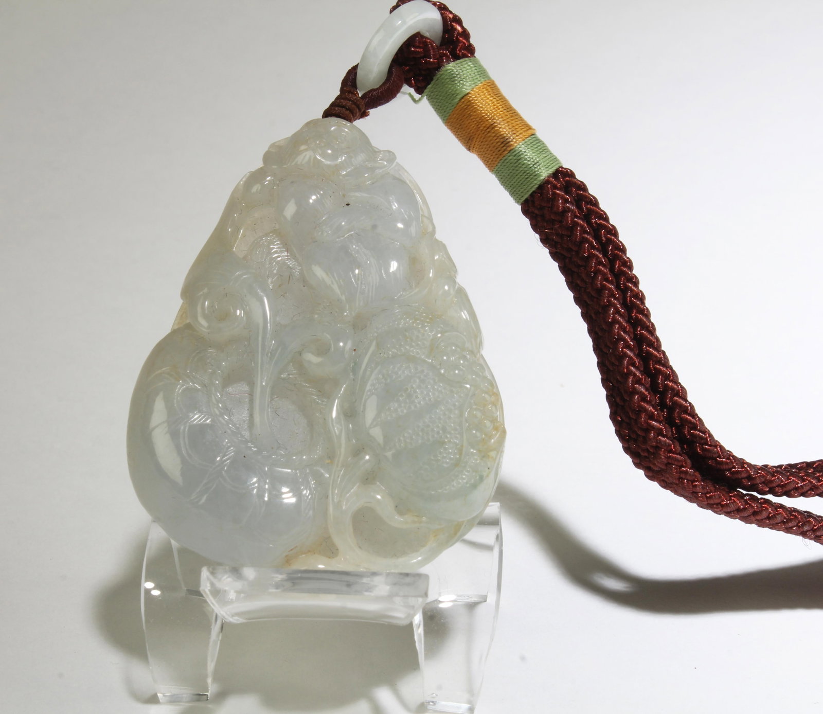 A Jadeite Jade Pendant - 3