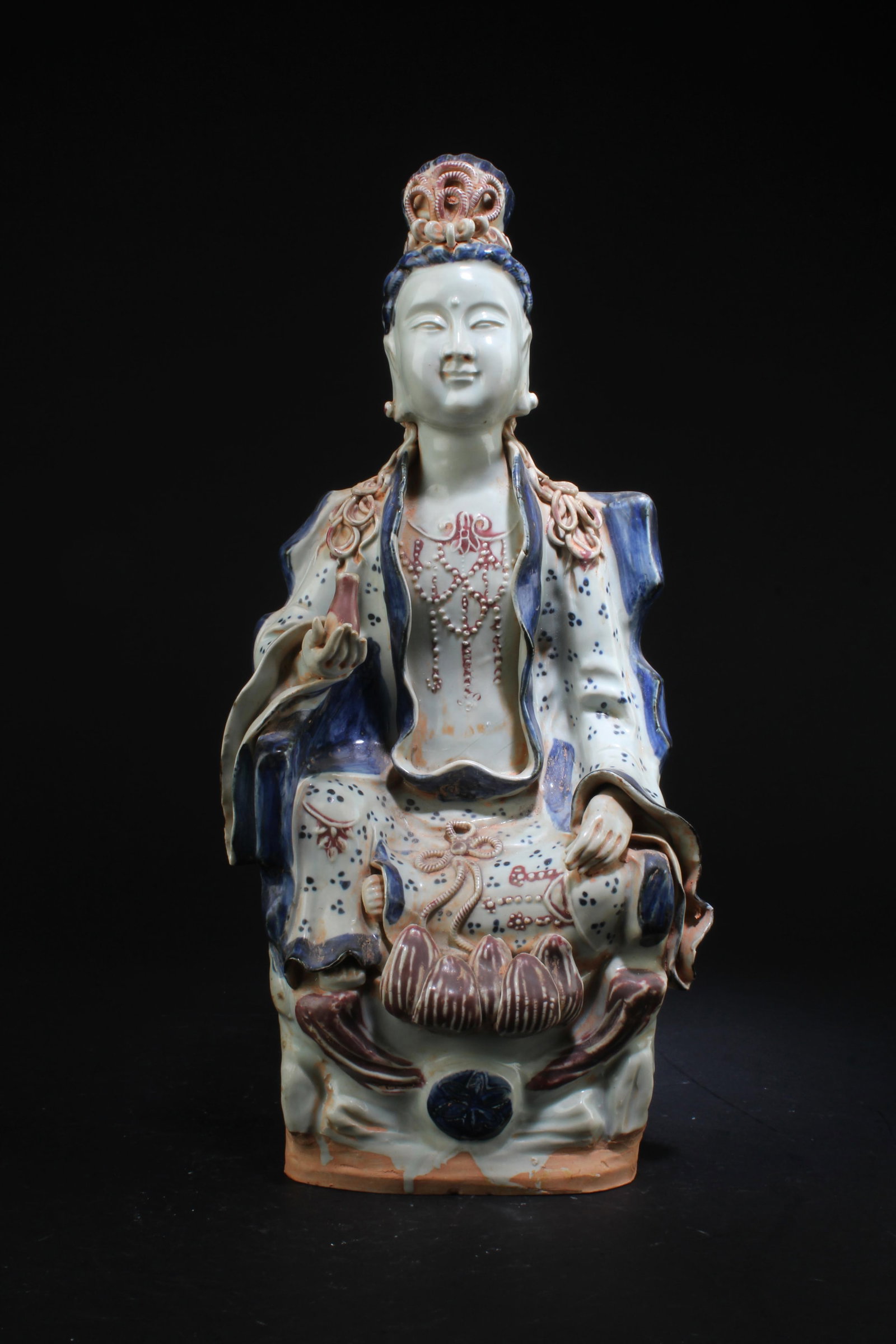 Chinese Porcelain Guanyin Statue (1 of 7)