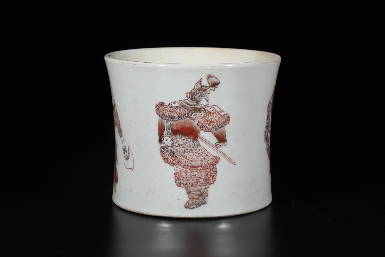 A Porcelain Brushpot - 6