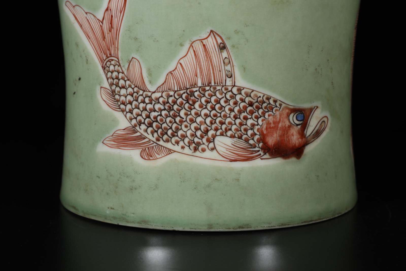 A Porcelain Brushpot - 6