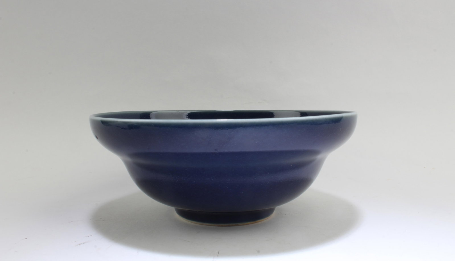 Chinese Blue Color Porcelain Bowl: Chinese Blue Color Porcelain Bowl. 'YongZheng' mark at base. Diameter: 7"
