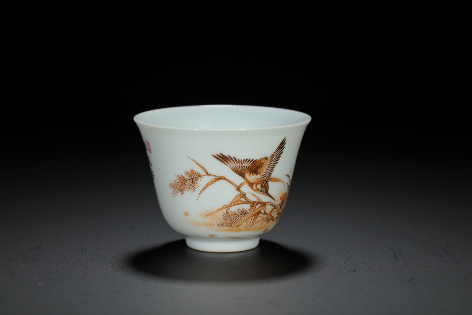 Iron-Red Tea Set - 10