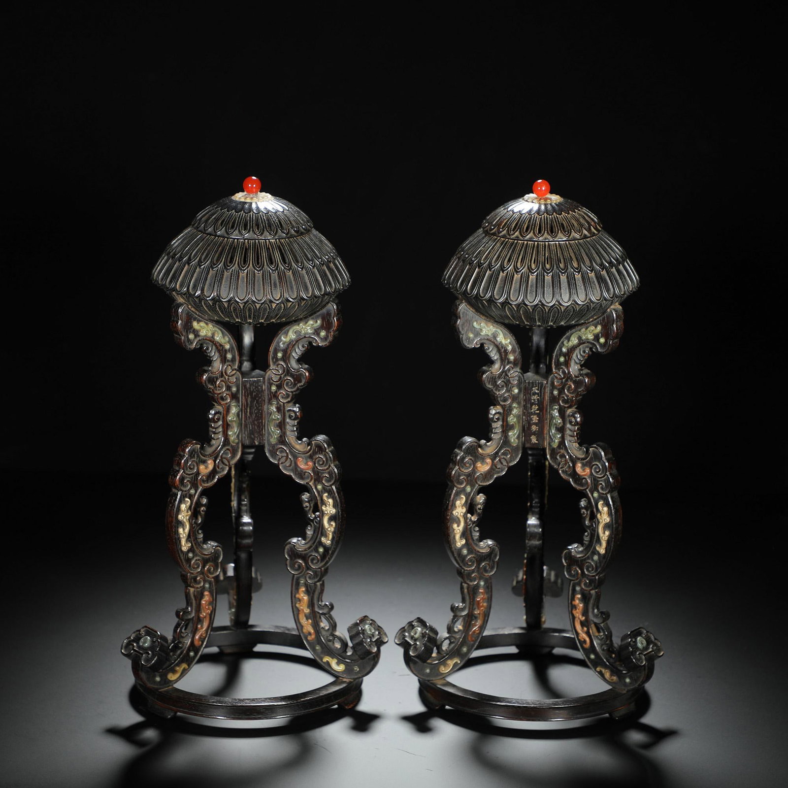 Redwood Hat Stands Pair (1 of 10)