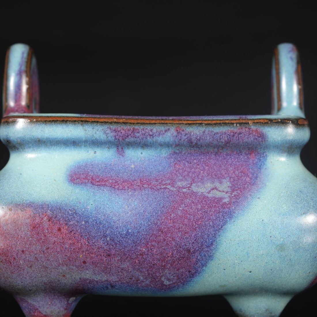 A Jun Ware Tripod Censer - 3