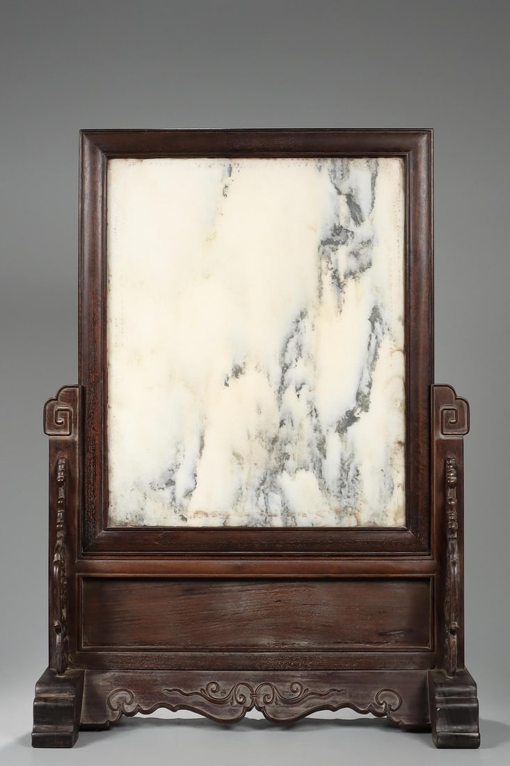 A Hardwood Table Screen - 8