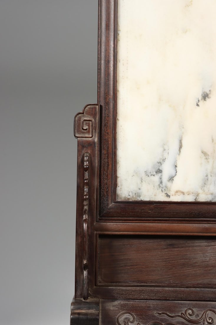 A Hardwood Table Screen - 9