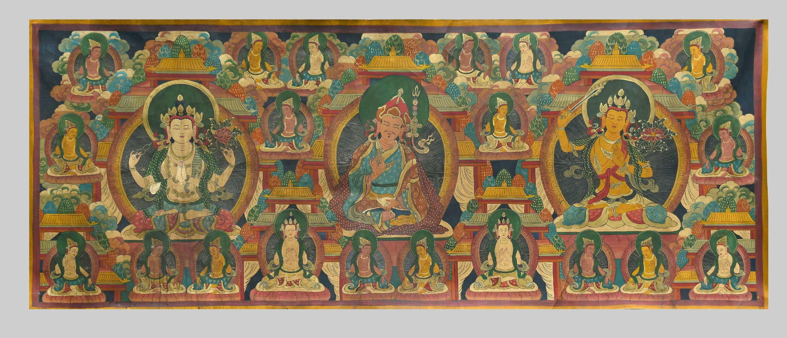 A Tibetan Thangka Painting (1 of 9)