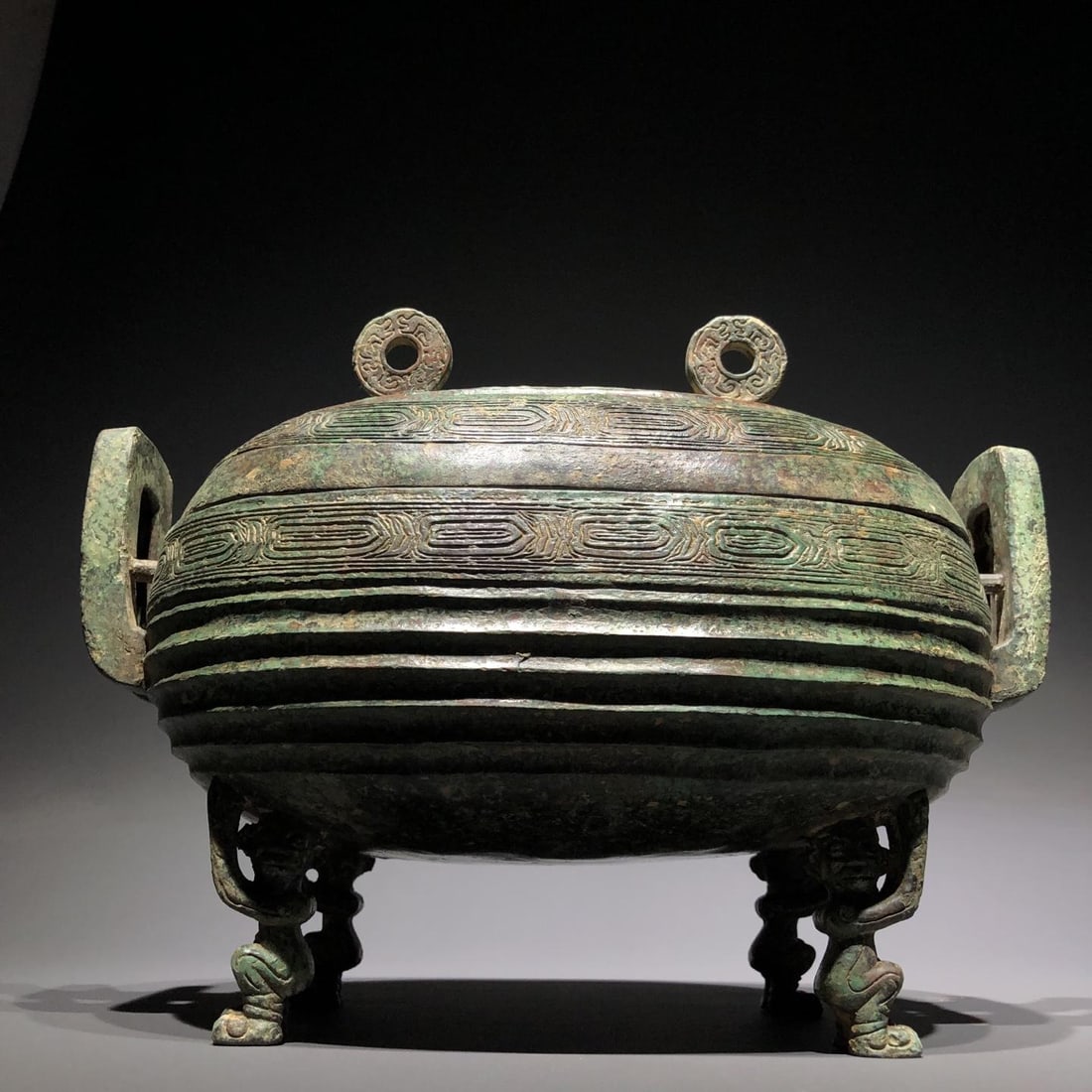 A Bronze Gui Vessel - 3