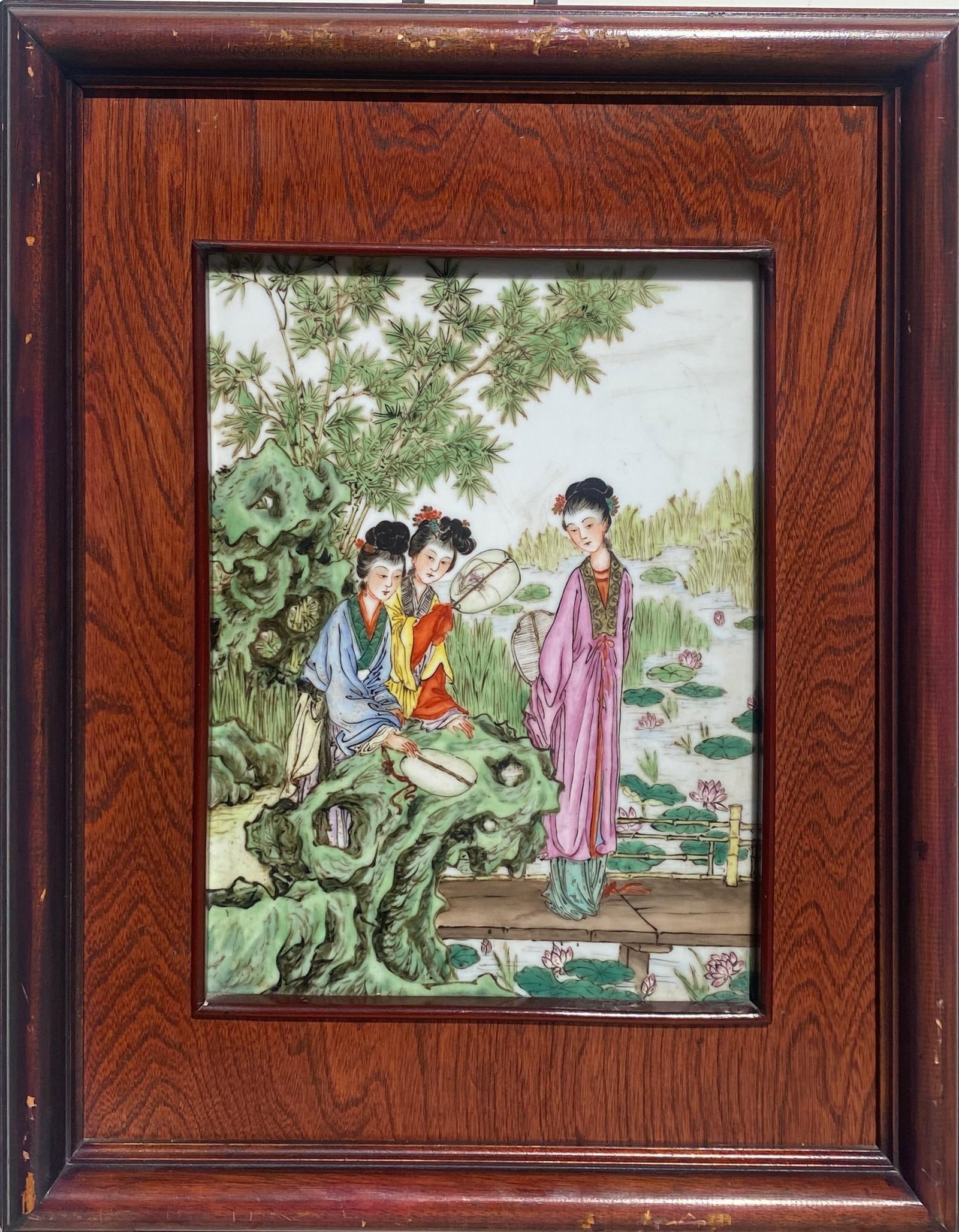 A Porcelain Plaque (1 of 4)