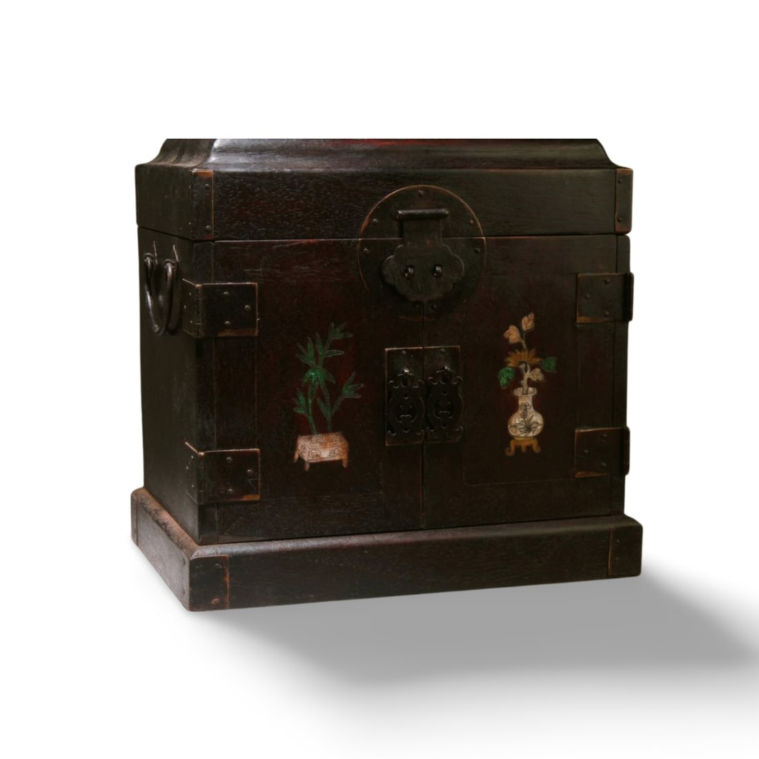 A Hardwood Cabinet Box - 2