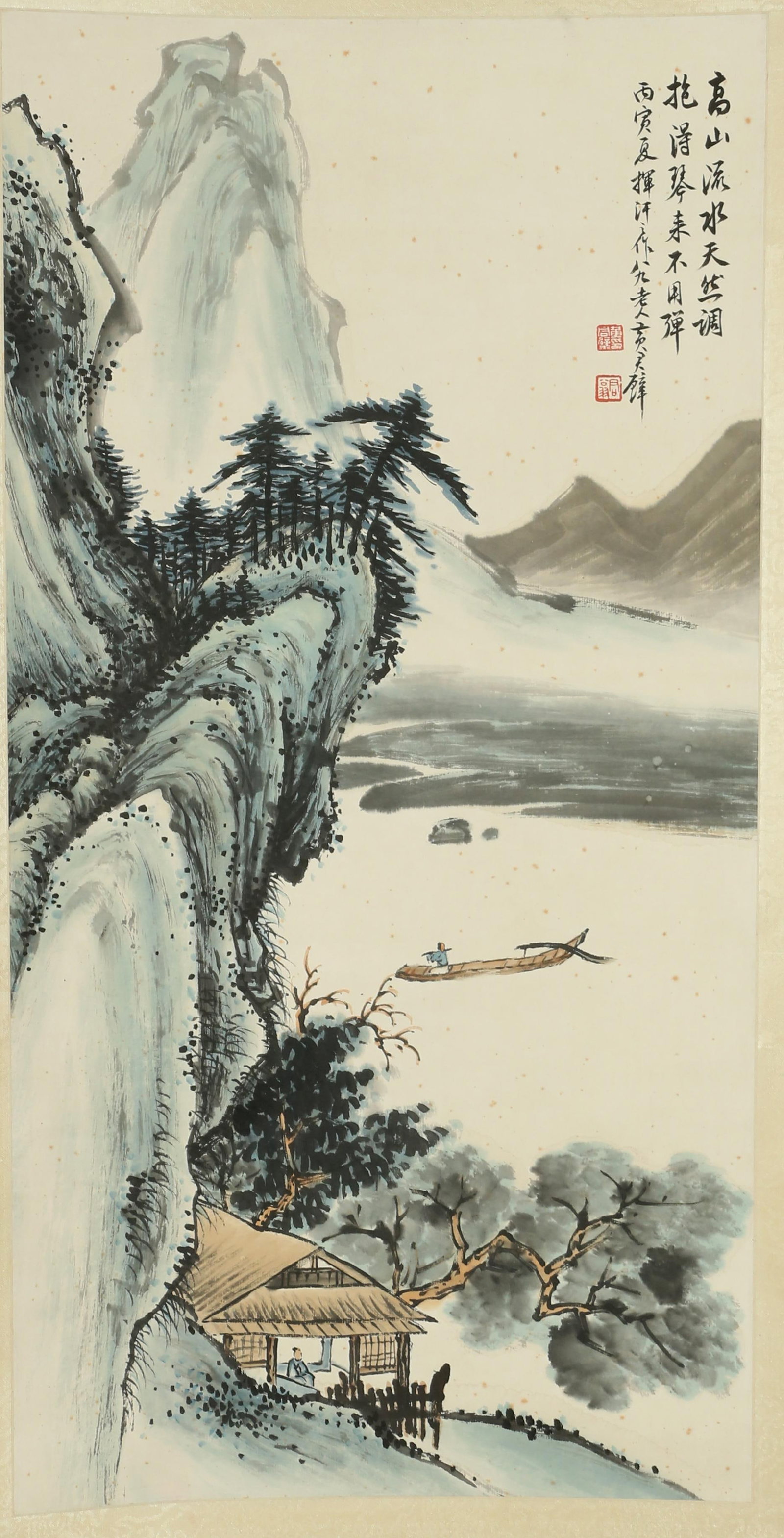 Chinese Hanging Scroll Painting (1 of 9)