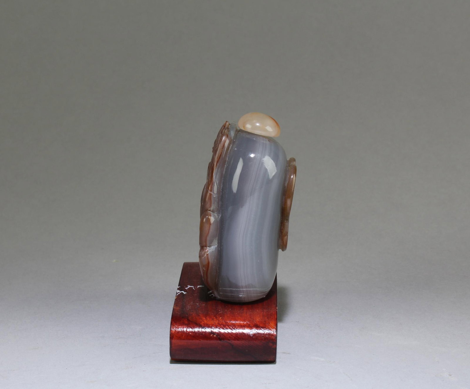 An Agate Snuff Bottle - 3