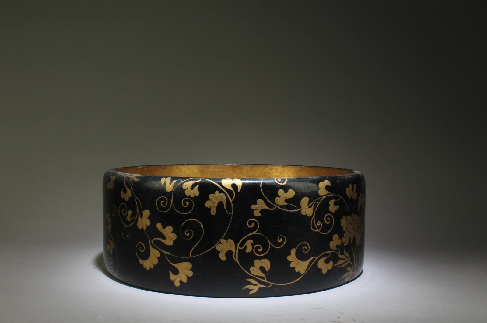 A Round Lacquer Container - 3