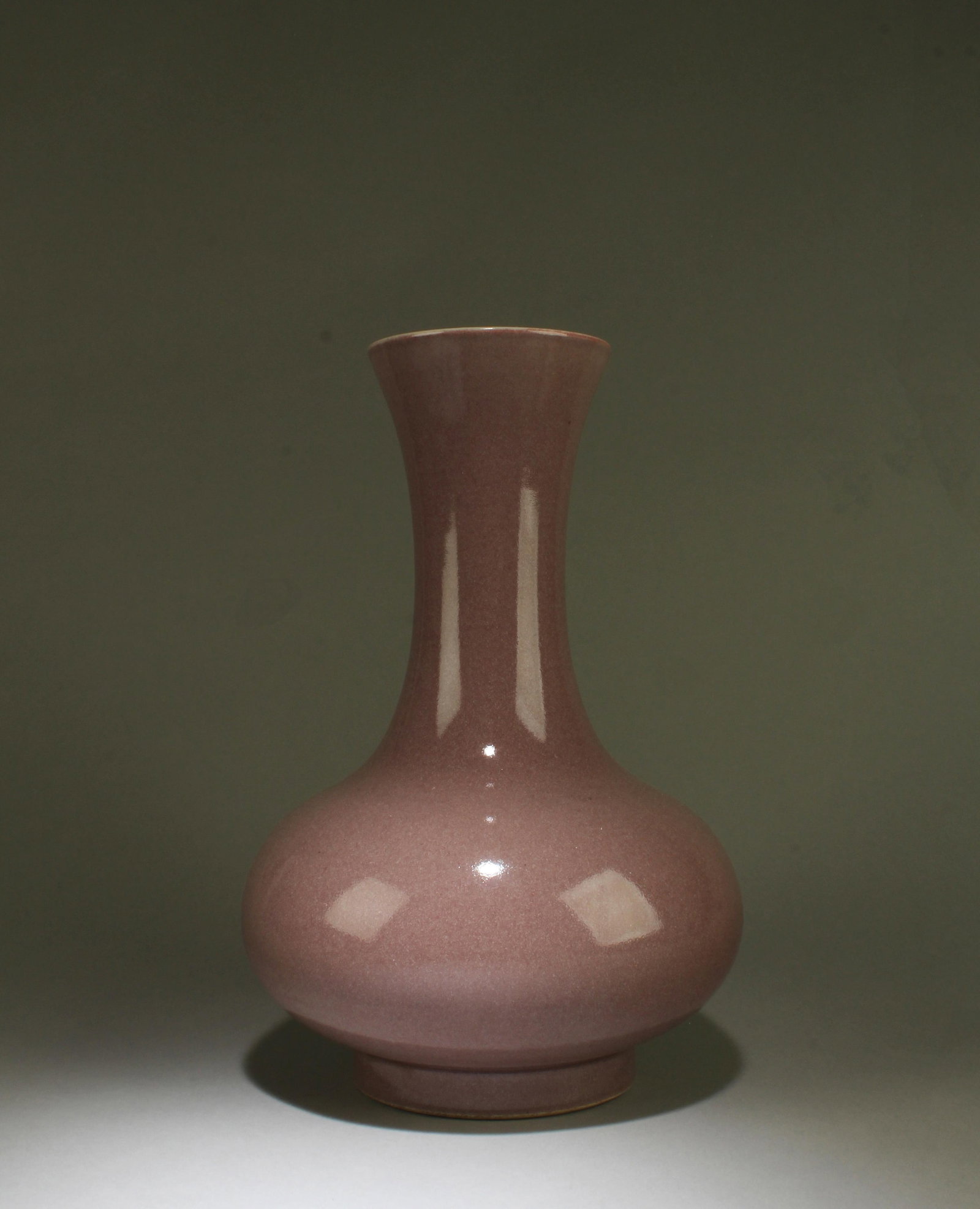 A Porcelain Vase: A Porcelain Vase. 'KangXi' mark. Height: 13"