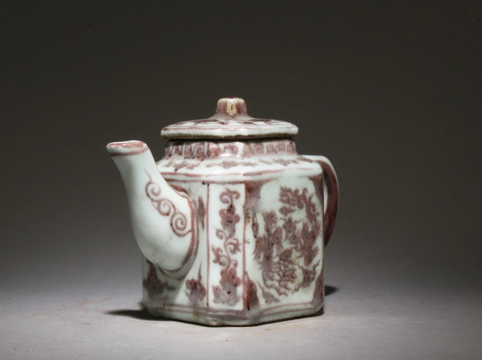An Underglazed Red Pot - 4