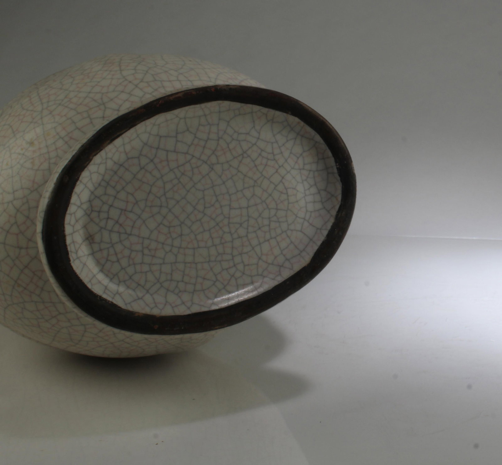 A Crackleware Glazed Vase - 4