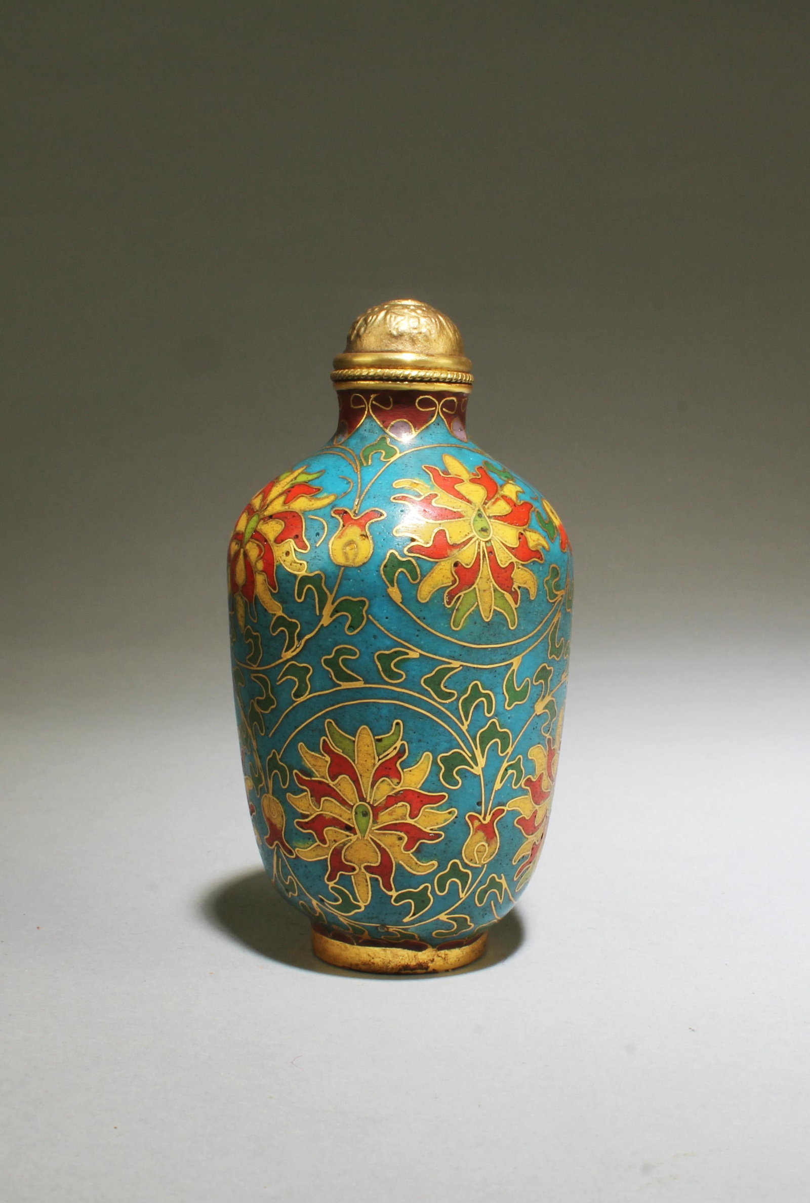 A Cloisonne Snuff Bottle - 2