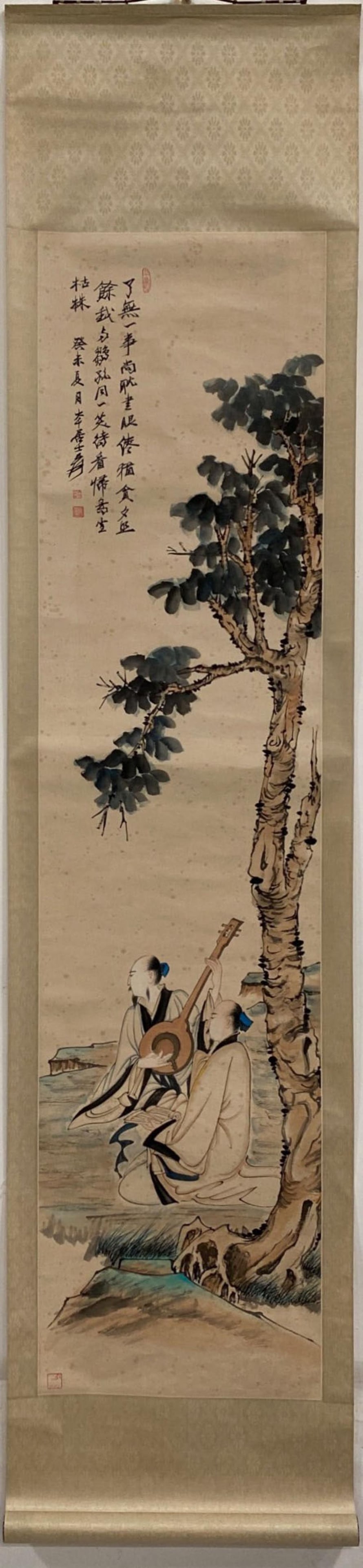 Chinese Hanging Scroll Painting (1 of 5)