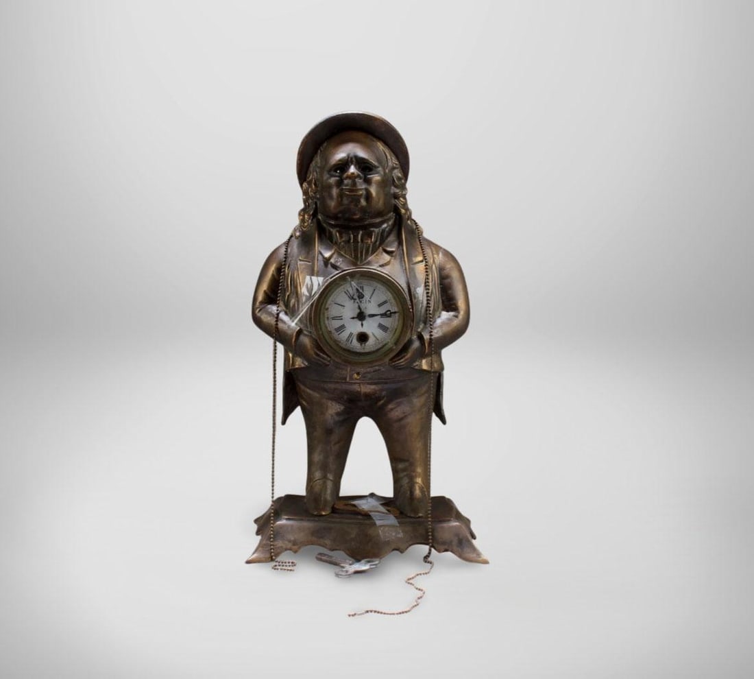 A Bronze Table Clock (1 of 2)
