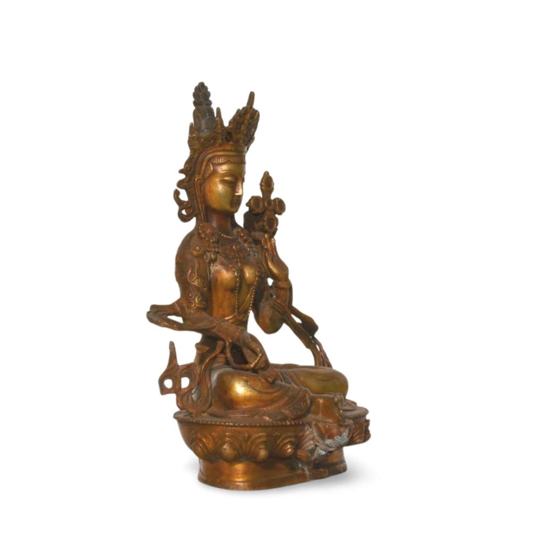 A Bronze Buddha Statue - 2