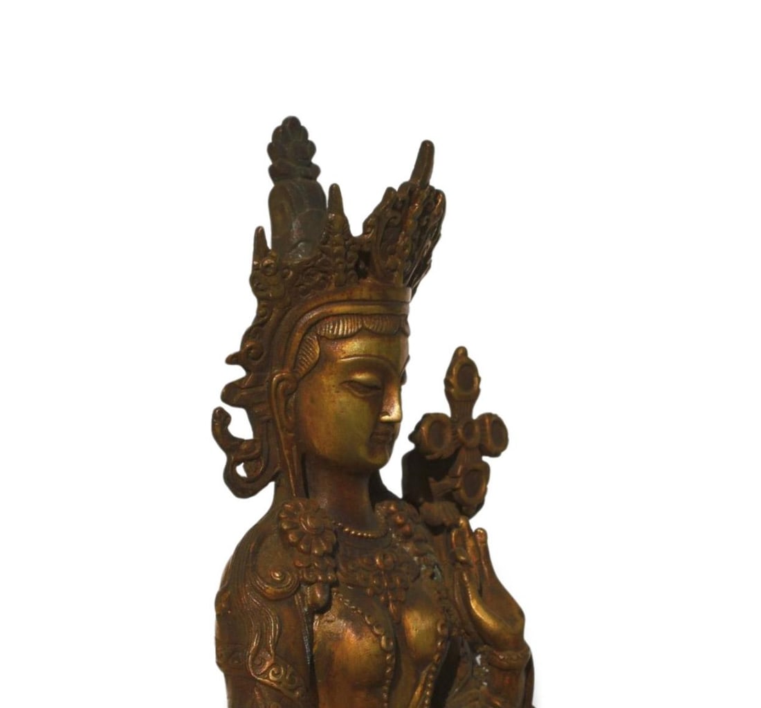 A Bronze Buddha Statue - 3
