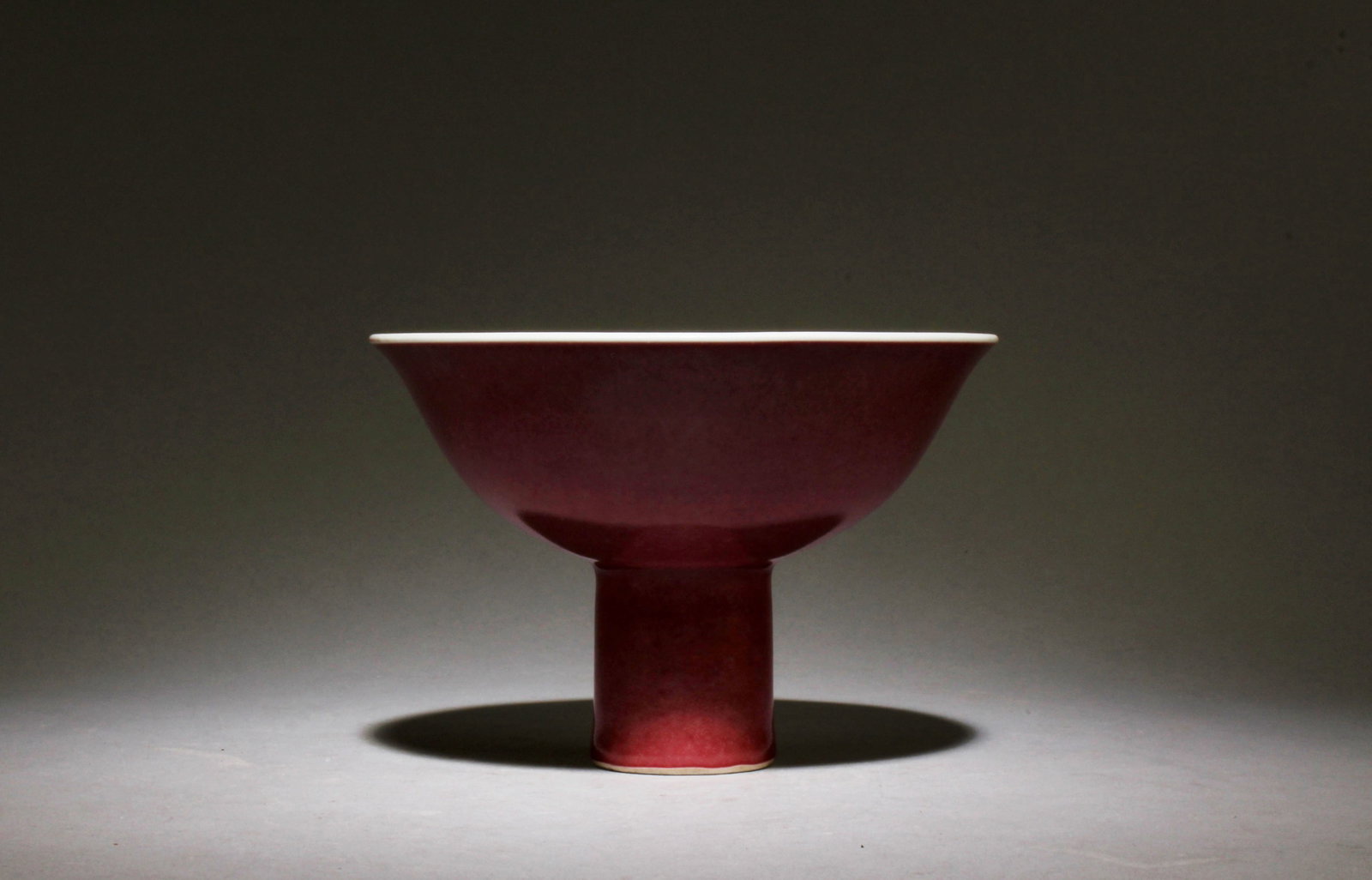 A Multi-Colored Stem Bowl - 2